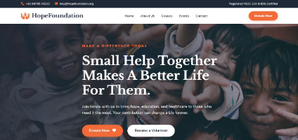 Charity/ Trust Template