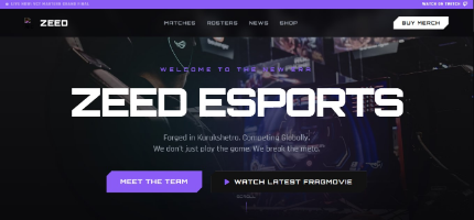 Game / Esports Template