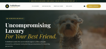 Pet Services Template