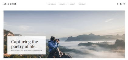 Photography template